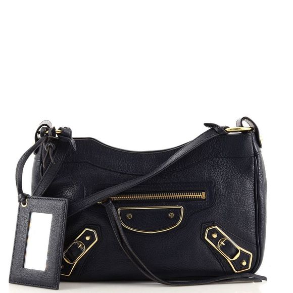 Balenciaga Bags Balenciaga Hip Classic Metallic Edge Crossbody Bag